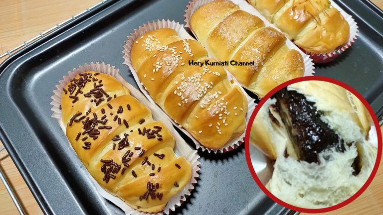 resep roti pisang coklat by Hery Kurniati