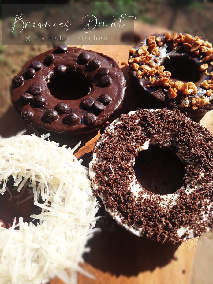 BROWNIES DONAT by Dianish's Kitchen BROWNIES DONAT by Dianish's Kitchen