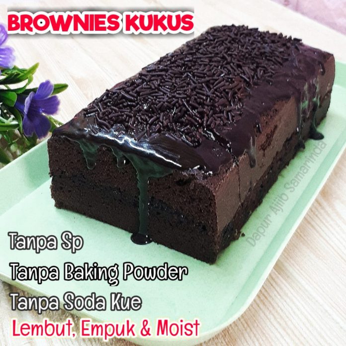 Brownies Kukus Tanpa Pengembang by Erna Kemall