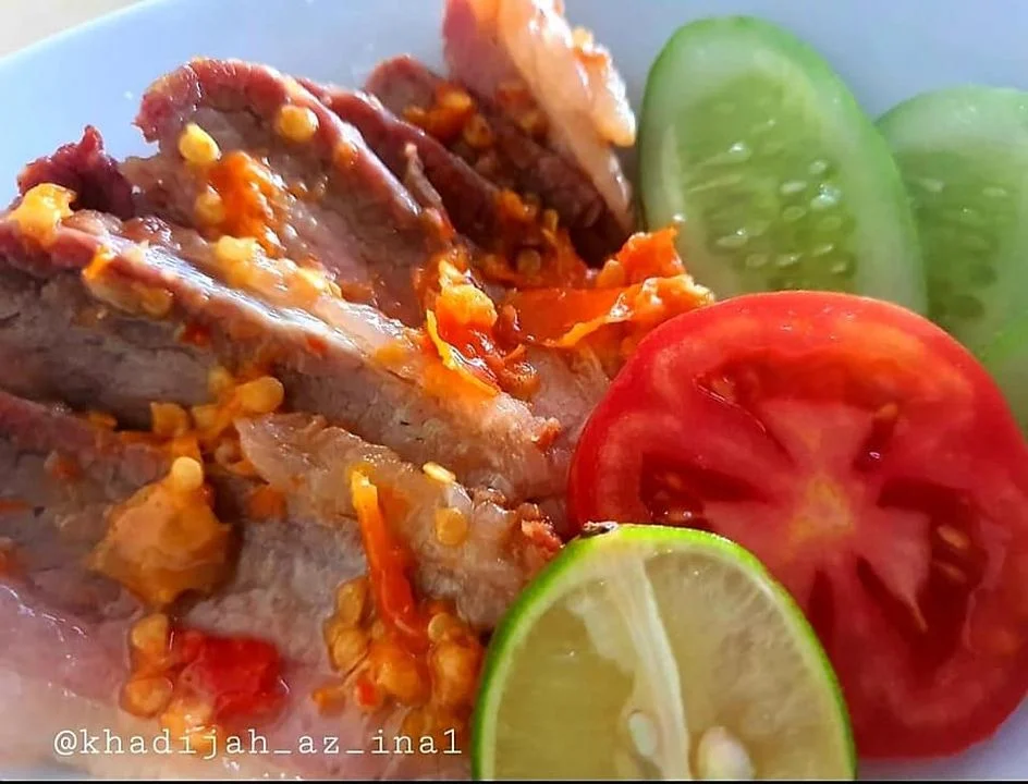 DAGING ASAP ALA SE'I SAPI (tanpa smoker) by Khadijah Az