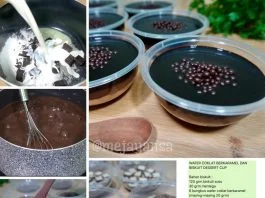 IDE JUALAN TER UPDATE WAFER COKLAT BERKARAMEL DAN BISKUIT DESSERT CUP