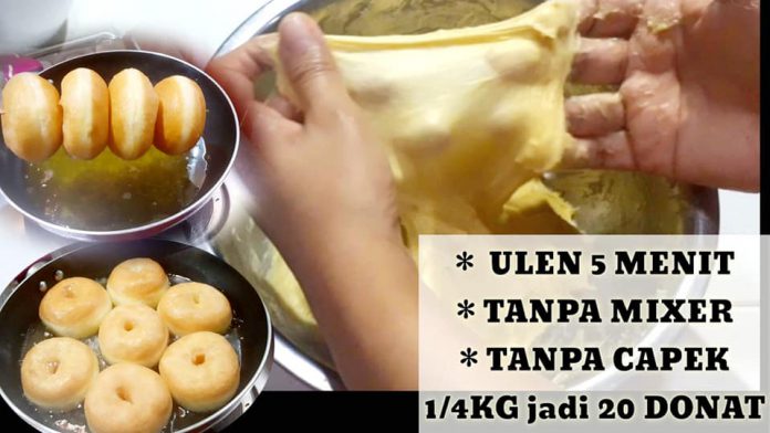 donat empuk dengan metode autolysis by Eka Novita Sari