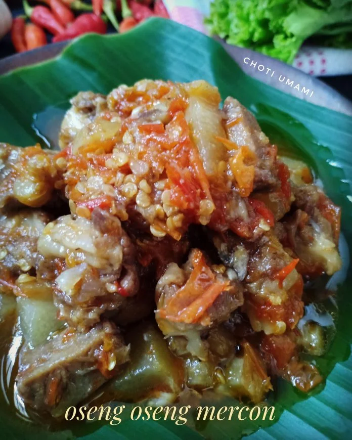 oseng oseng mercon by Choti Umami