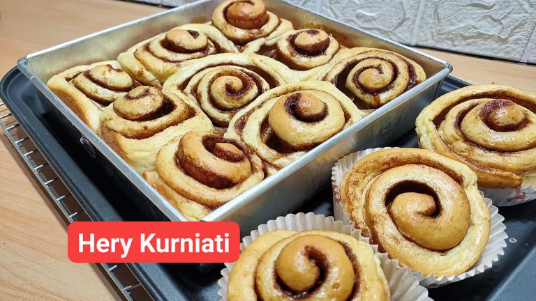 resep roti cinnamon roll by Hery Kurniati