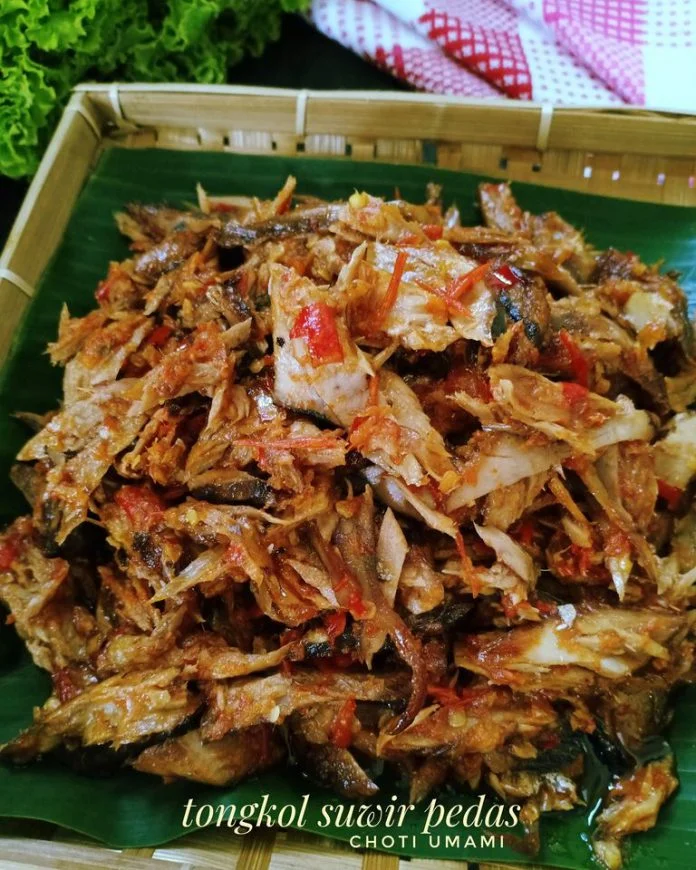 tongkol suwir pedas by Choti Umami tongkol suwir pedas by Choti Umami
