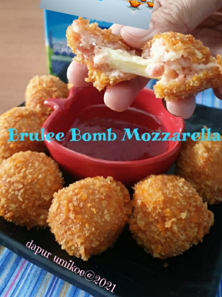 BRULEE BOMB MOZZARELLA by Puspa Rianasari