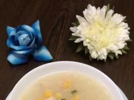 Chicken Corn Soup by Fah Umi Yasmin