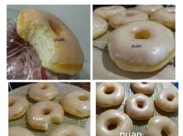 glaze donat by Puan Muthmainah