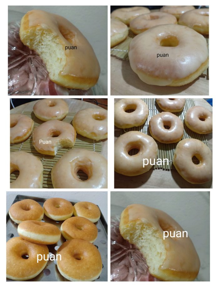 glaze donat by Puan Muthmainah glaze donat by Puan Muthmainah