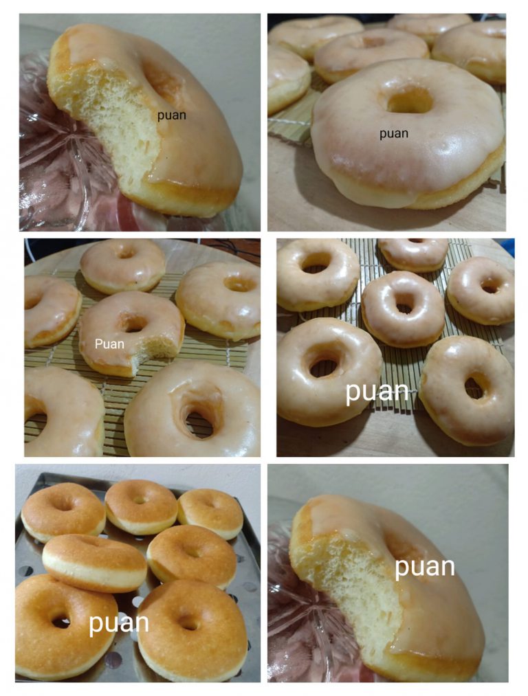 glaze donat by Puan Muthmainah