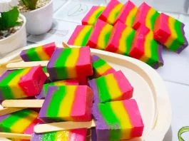 ES LAPIS PELANGI (ES GABUS PELANGI) by Syamsiroh Difah