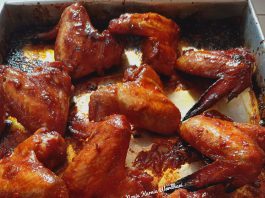 HONEY ROASTED CHICKEN WINGS by Novie Kurnia Wardani