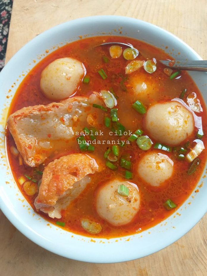 Resep bumbu kuah seblak cilok by Raniya Nilla Hardani