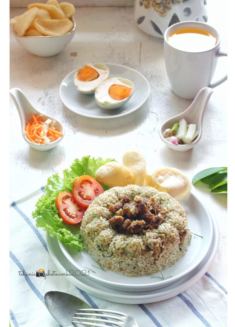 Resep nasi goreng rawon by Teh Anie