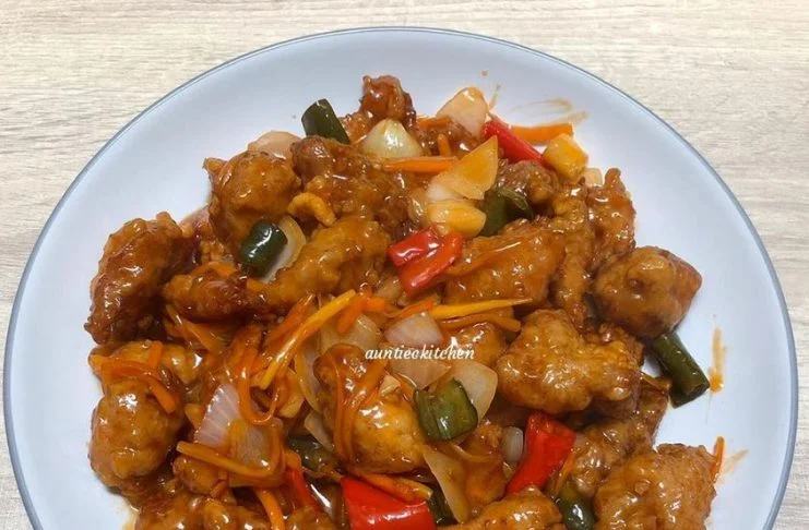 resep Babi asam manis by Auntiec Auntiec