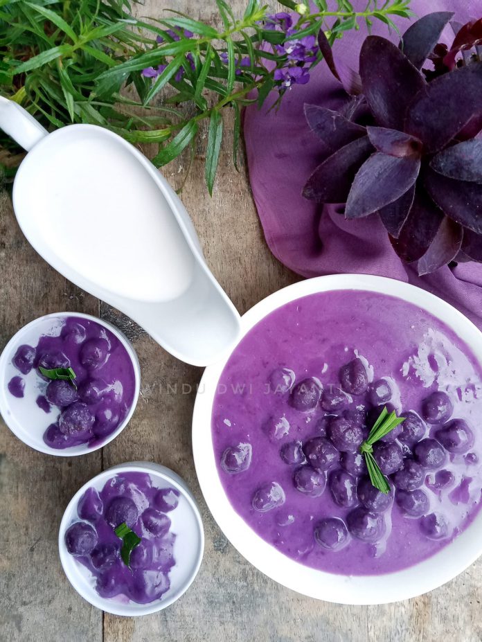 BUBUR CADIL UBI UNGU by Windu Dwi Jayanti
