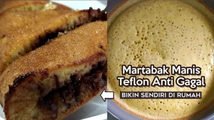 Martabak Manis Teflon Lembut dan Bersarang by Izzatul Fauziyah Martabak Manis Teflon Lembut dan Bersarang by Izzatul Fauziyah