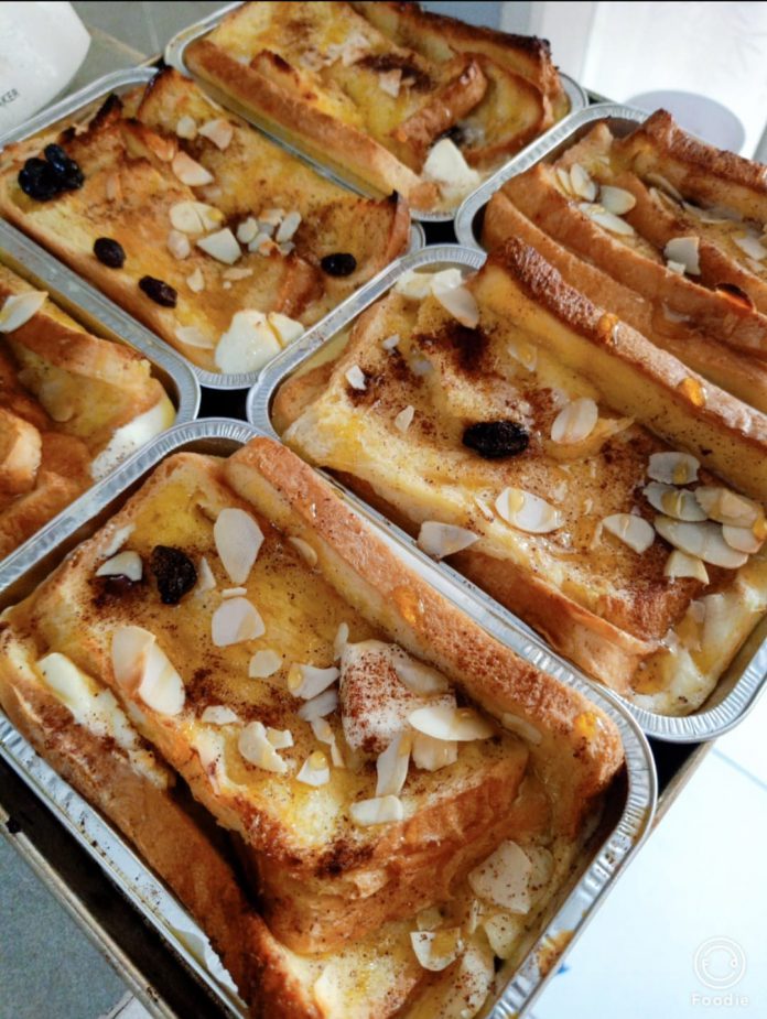 Puding roti krim keju by Yuri's Puding Yugi