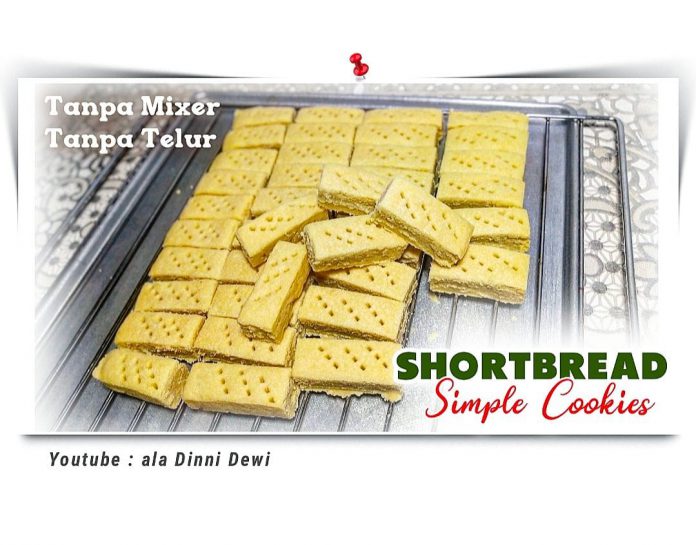 SHORTBREAD COOKIES (Kue Kering Scotlandia) by Dinni Dewi SHORTBREAD COOKIES (Kue Kering Scotlandia) by Dinni Dewi