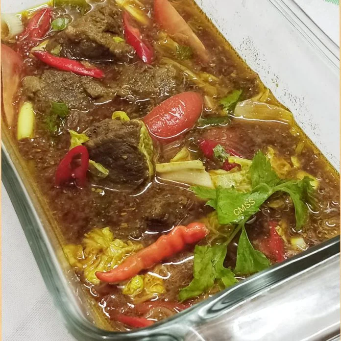 TONGSENG DAGING SAPI ala resto by Catharina Maria Sri Sumarti