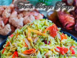 sayur paling enak tumis bunga pepaya
