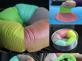 Roti yang lagi viral saya coba bikin berwarna