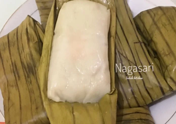 bagaimana membuat kue lembut nagasari by Indah Afrillia