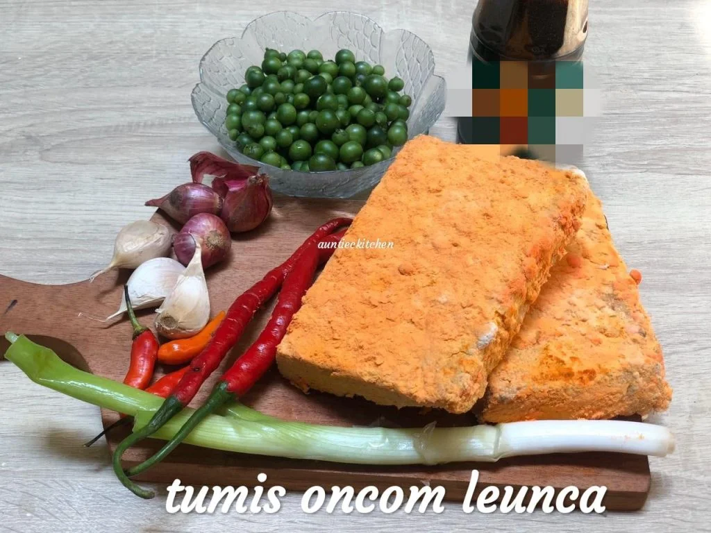 masakan Nusantara Tumis oncom leunca ala auntieckitchen