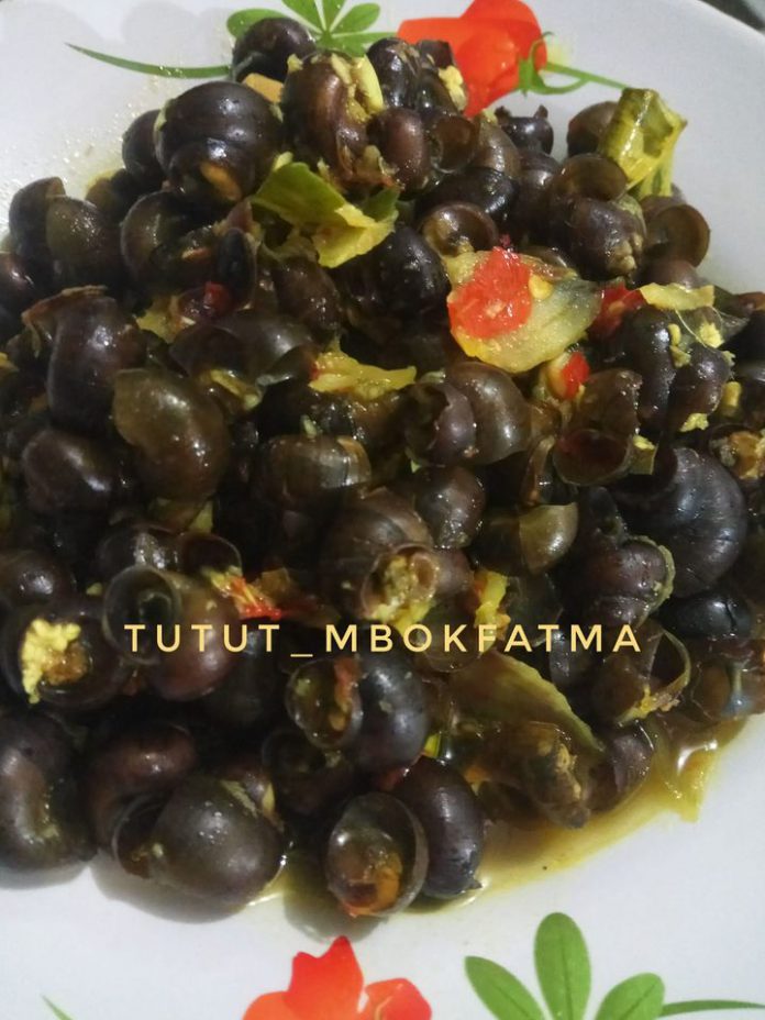 cemilan sore ini Seruput Tutut by Yuni Fatmawati