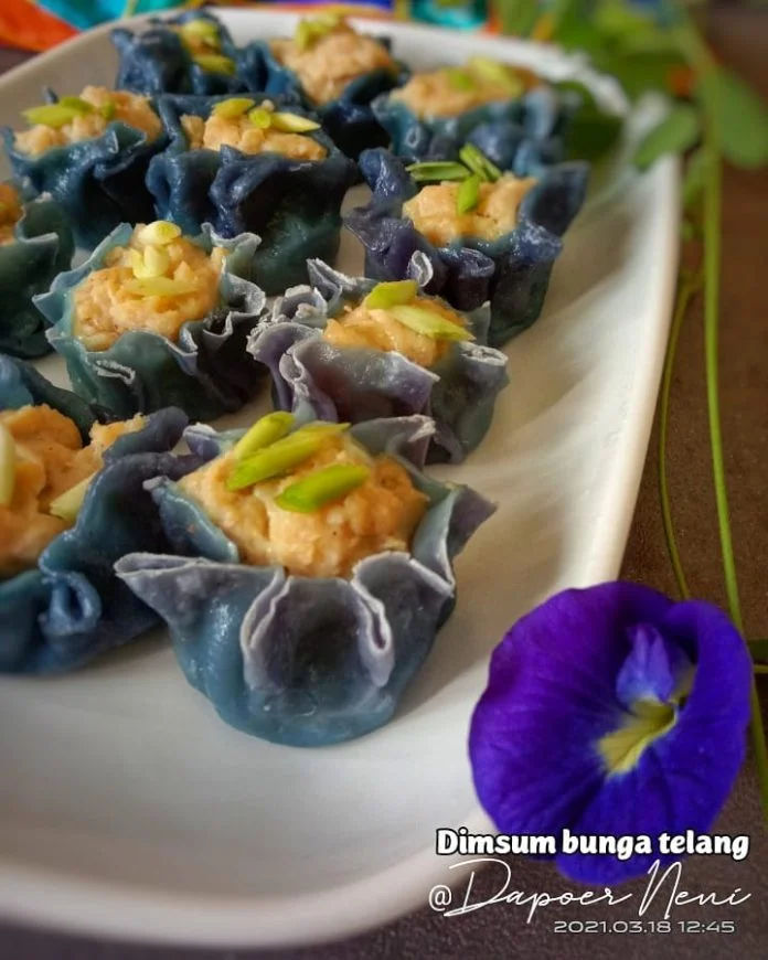dimsum bunga telang by Neni Suheni