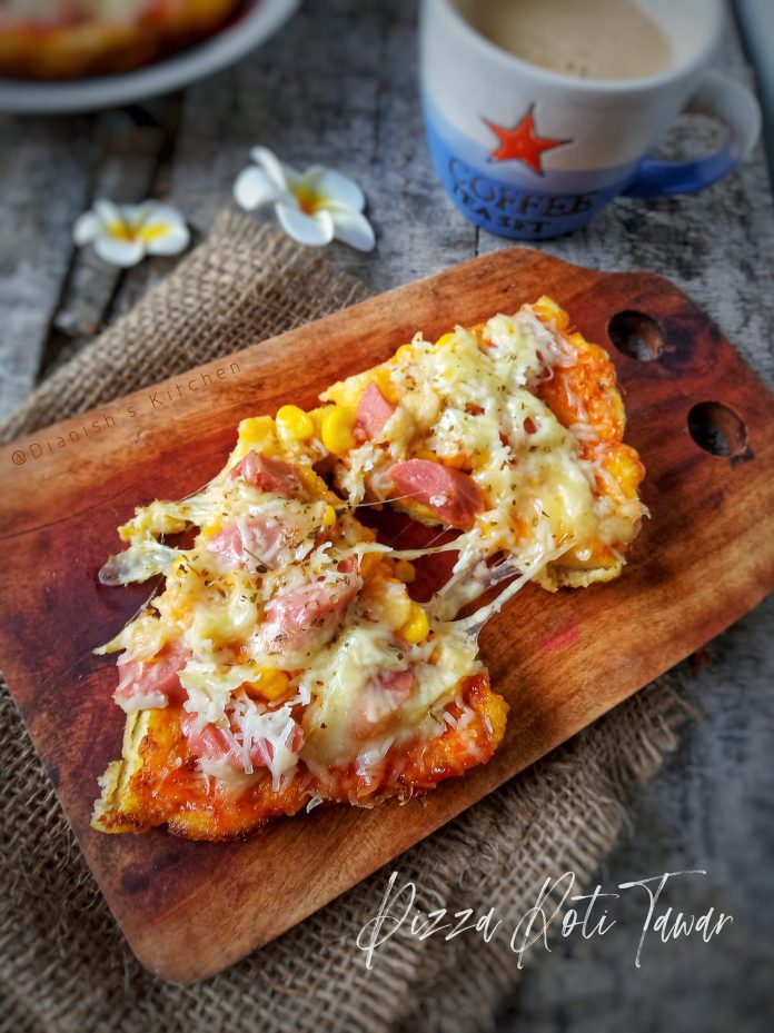 gampang, cepat dan no oven PIZZA ROTI TAWAR by Dianish's Kitchen gampang, cepat dan no oven : PIZZA ROTI TAWAR by Dianish's Kitchen