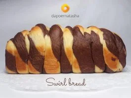 how to baking : SWIRL BREAD recipe by Natasha Setiawan