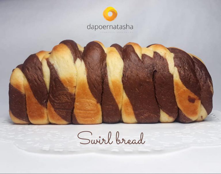 how to baking : SWIRL BREAD recipe by Natasha Setiawan