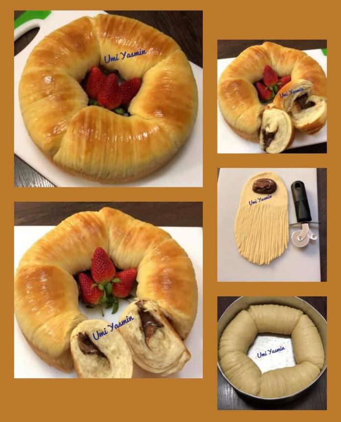 lagi viral Killer Soft Bread versi Wool Roll Bread by Fah Umi Yasmin