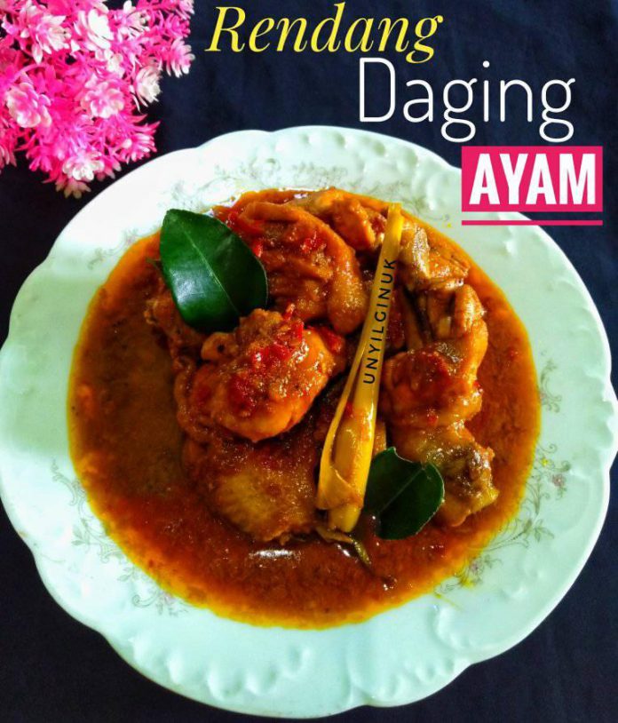 masakan terenak Rendang Daging Ayam by Annansya Aina 2