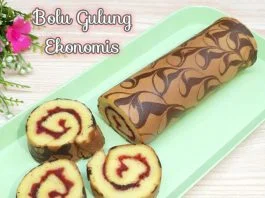 membuat Bolu Gulung Ekonomis Oven Tangkring by Erna Kemall