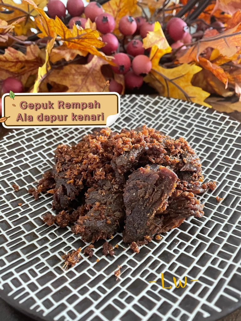 menu Persiapan sahur Gepuk Rempah by Linda Waty