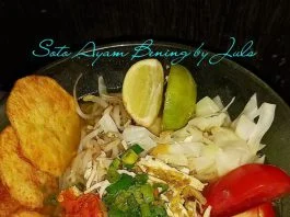 menu makan siang hari ini SOTO AYAM BENING by Julie Darwis