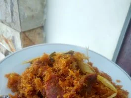 menu sahur Serundeng Daging by Febri Nelya