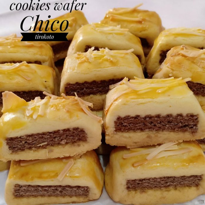 persiapan menghadapi lebaran KUE KERING WAFER by Chico Tia