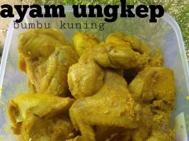 resep AYAM UNGKEP BUMBU KUNING by Nayma Nadhira