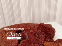 resep BOLU SARANG SEMUT/KARAMEL by Chico Tia