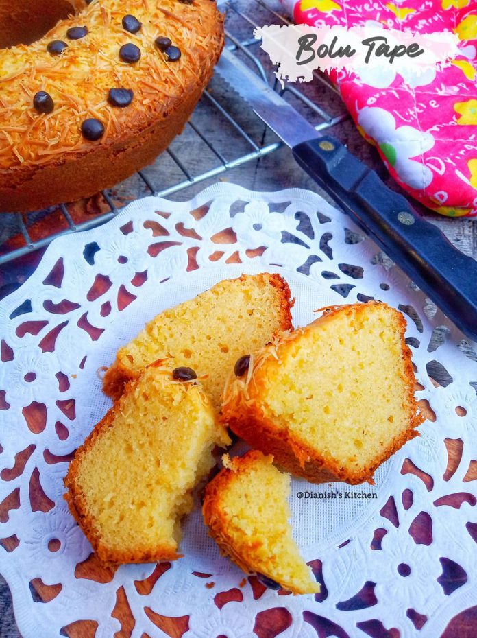 resep cemilan BOLU TAPE by Dianish's Kitchen