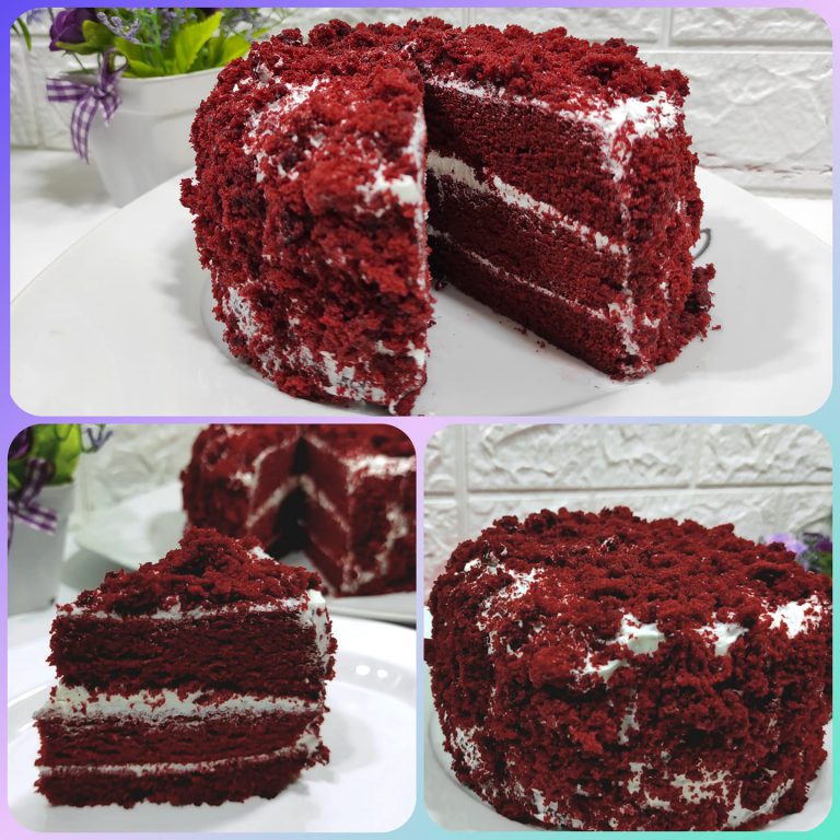 resep membuat kue red velvet kukus by Melinda