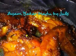 resep modifikasi AYAM BAKAR MADU by Julie Darwis