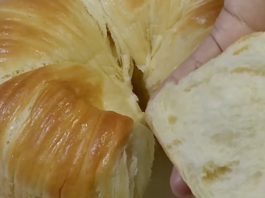 roti yang lagi viral WOOL ROLL BREAD by Diana Aja