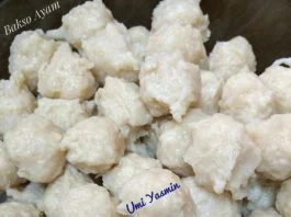 tanpa pengembang BAKSO AYAM BANTiNGAN by Fah Umi Yasmin