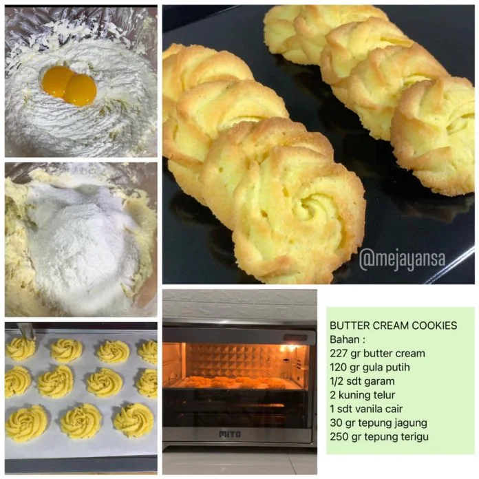 BUTTER CREAM COOKIES by Dicky Ardiansyah
