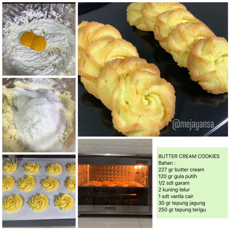 BUTTER CREAM COOKIES by Dicky Ardiansyah