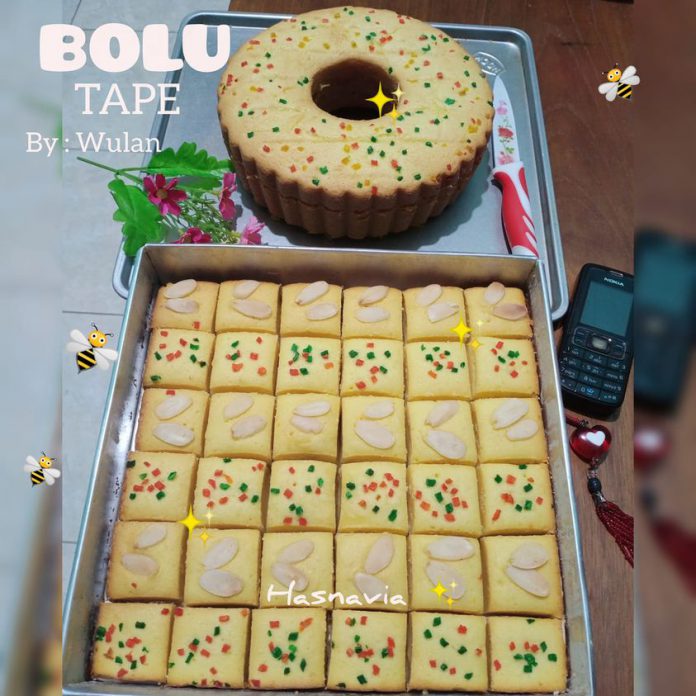 Bolu Tape biasa Harum lembut dan pastinya enak by Navia Wulandari Bolu Tape biasa Harum lembut dan pastinya enak by Navia Wulandari